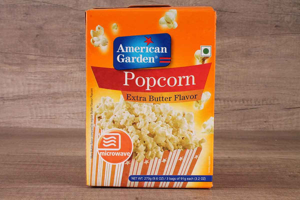 american garden extra butter popcorn 273