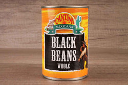 cantina mexicana black beans whole 400