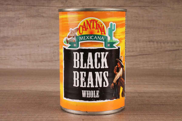cantina mexicana black beans whole 400