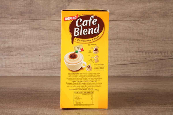 kopiko cafe blend cappuccino instant coffee 5 sachet 125