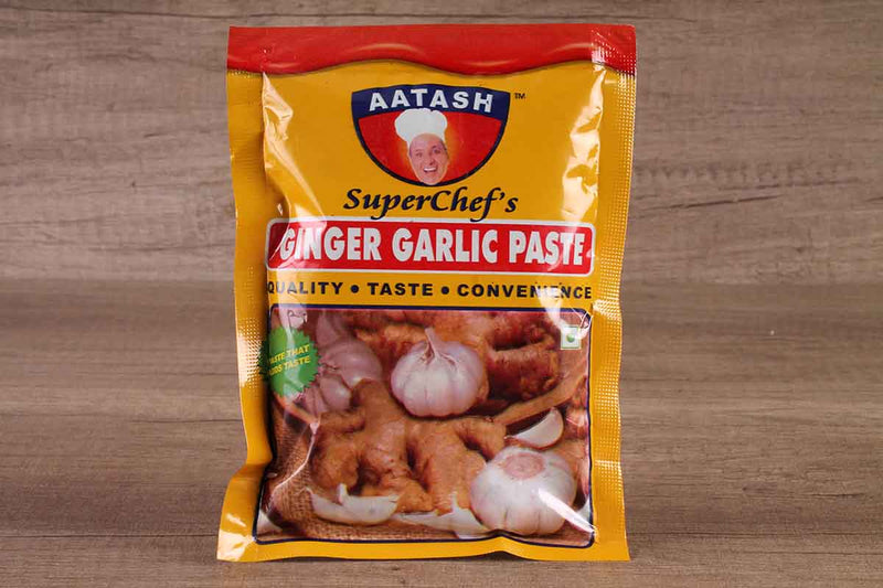 aatash ginger garlic paste 200 gm