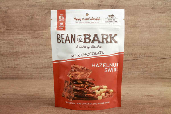 bean to bark milk chocolate hazelnut swirl gluten free 100