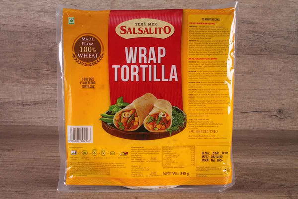 TEX MEX SALSALITO WRAP TORTILLA 348