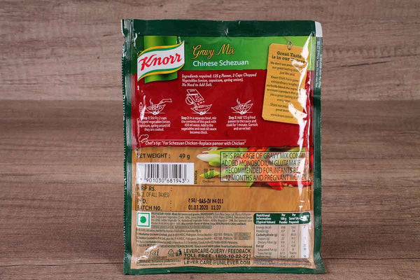 knorr gravy mix chinese schezwan  49