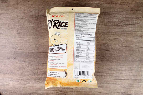 orion light & tasty rice cracker 151.2