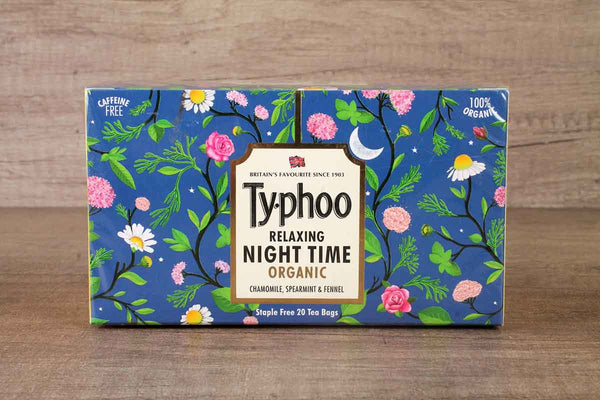 ty phoo organic night time tea 20 ba