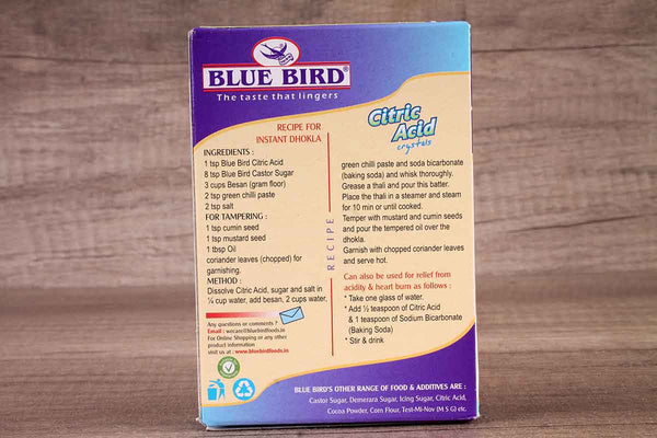 BLUE BIRD CITRIC ACID 50 GM