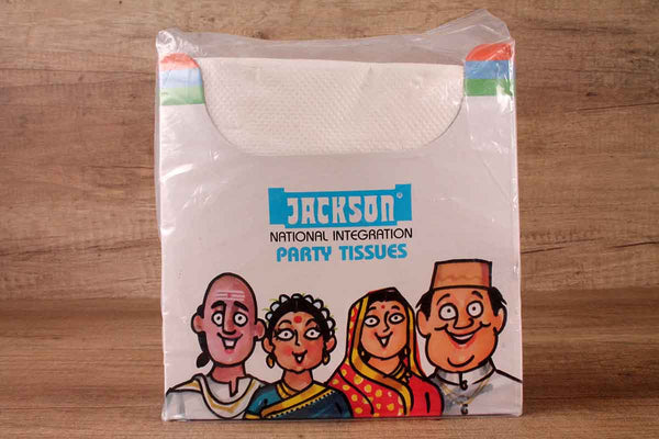 JACKSON PARTY PACK TISSUES 1 BOX