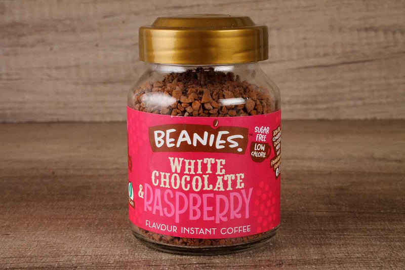 BEANIES WHITE CHOCOLATE & RASPBERRY FLAVOUR INSTANT COFFEE 50