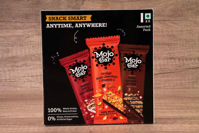 mojo bar assorted pack 6 pc 192