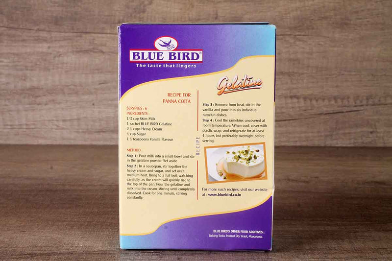 BLUE BIRD GELATINE UNFLAVOURED 50