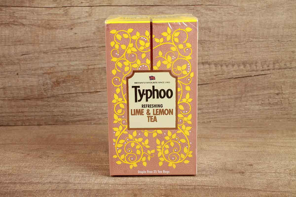 ty-phoo lime & lemon green tea 25 bag 45