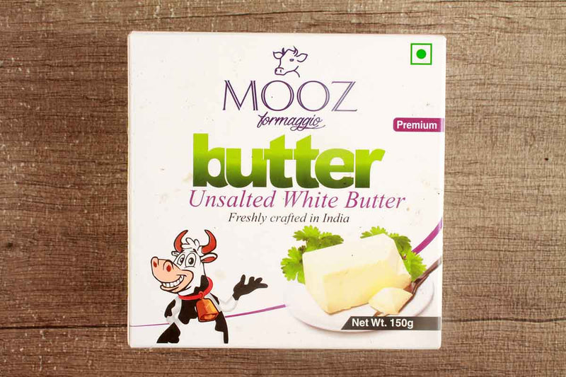 mooz unsalted white butter 150