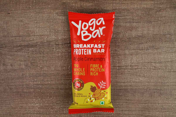 yoga bar apple cinnamon breakfast protein bar 50