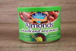 blue diamond almonds wasabi & soy sauce 150