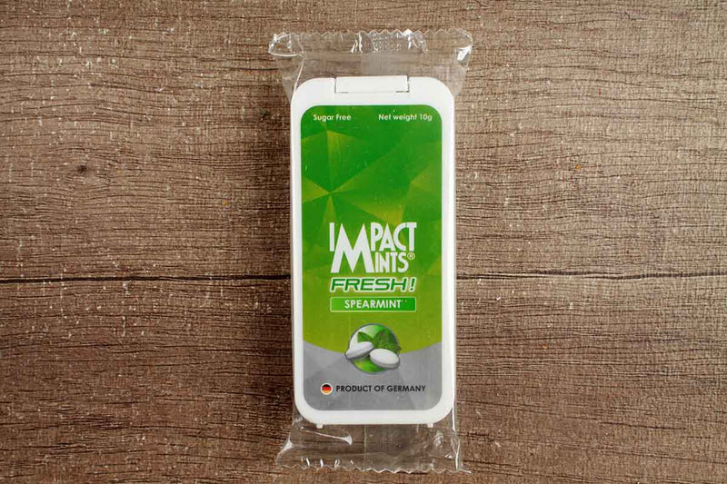 impact mint sugar free spearmint 10