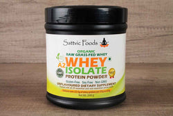 sattvic foods whey isolate protein powder 200