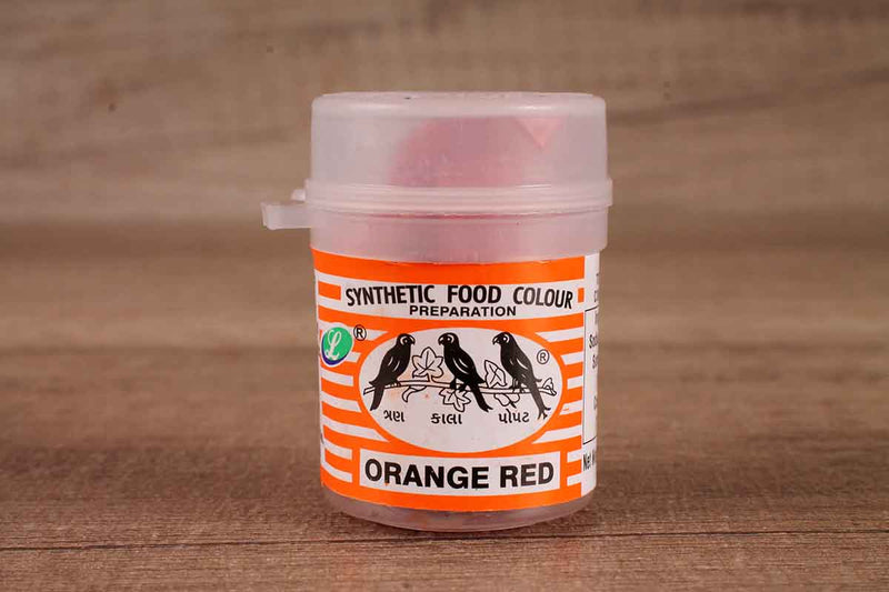 synithetic food colour orange red 10