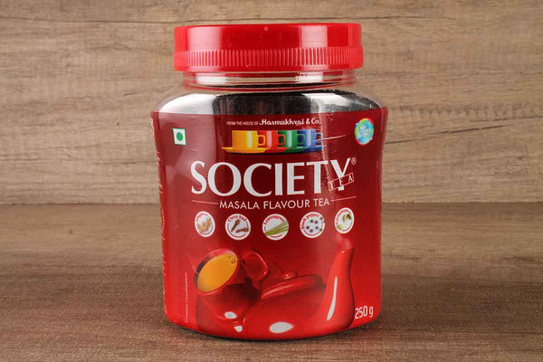 society masala flavour tea jar 250