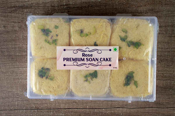 premium rose soan cake 6 pc 200