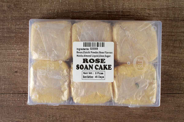 premium rose soan cake 6 pc 200