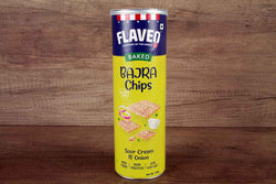 flaveo baked gluten free bajra chip sour cream n onion 150