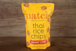 natch sweet chilli thai rice chips 100