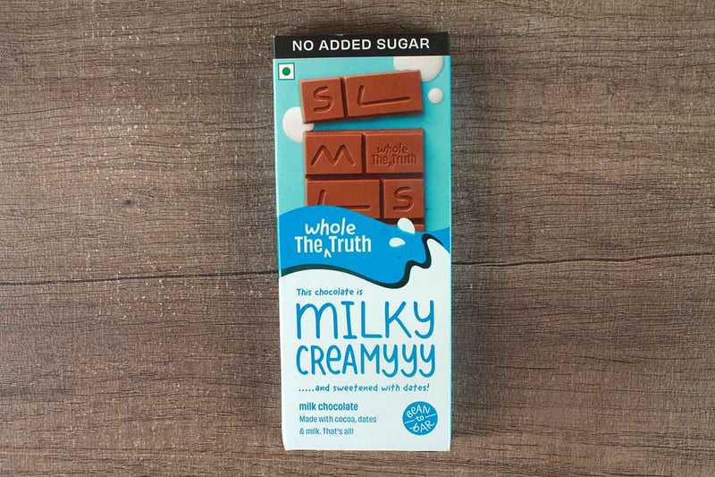 THE WHOLE TRUTH MILKY CREAMY MILK CHOCOLATE 50