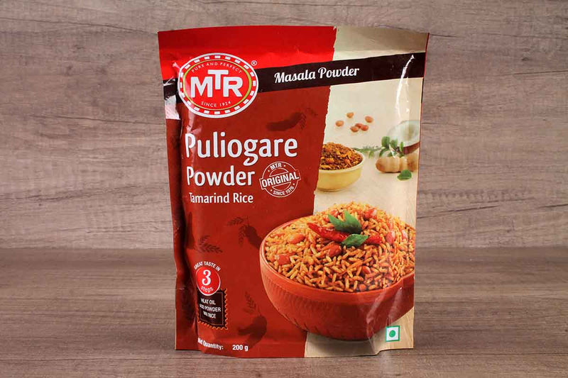 mtr rice puliogare powder for tamarind rice 200