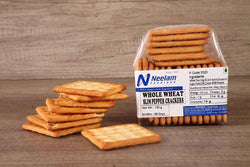 whole wheat slim pepper crackers 130