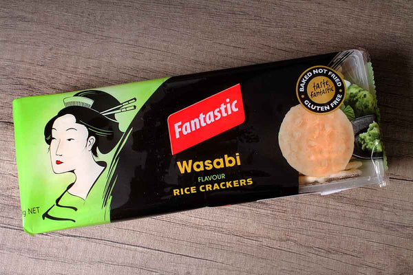 fantastic wasabi rice crackers 100