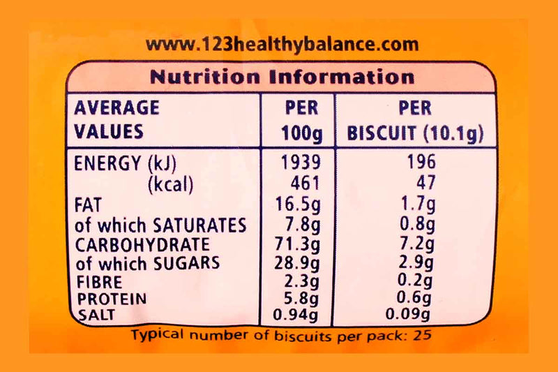 mcvities ginger nuts biscuits 250