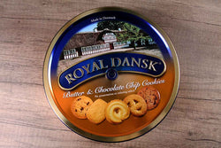 royal dansk butter & choco chip cookies 340