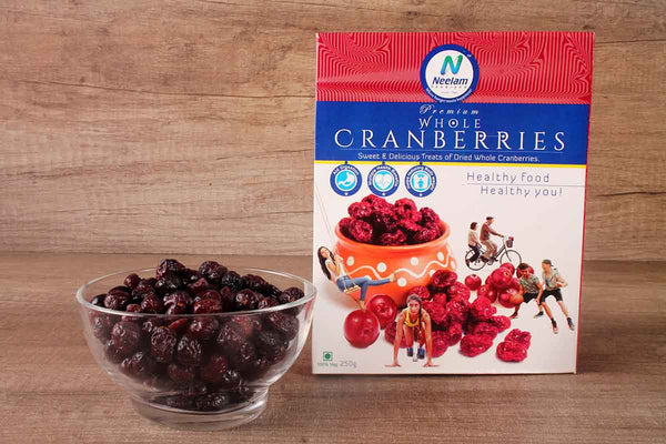 PREMIUM WHOLE CRANBERRIES 250