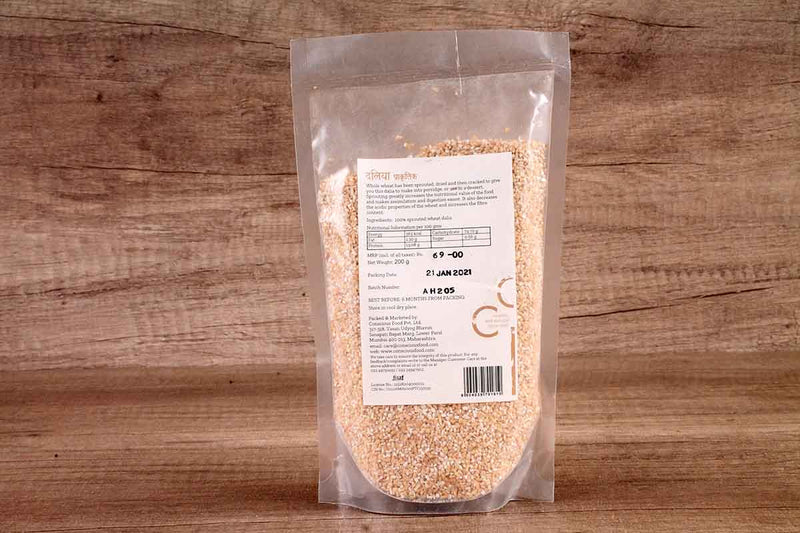 CONSCIOUS FOOD SPROUTED WHEAT DALIA 200 GM