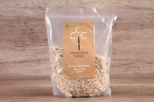 CONSCIOUS FOOD BROWN RICE FLAKES 500