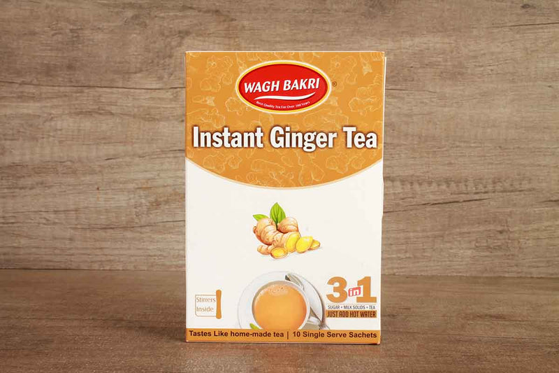 WAGH BAKRI INSTANT GINGER TEA 10 SACHETS 140