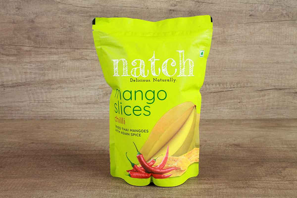 natch dried thai mangoes slices with asian spice chilli 150