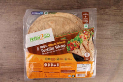 fresh 2 go 100% whole wheat tortilla wrap 348