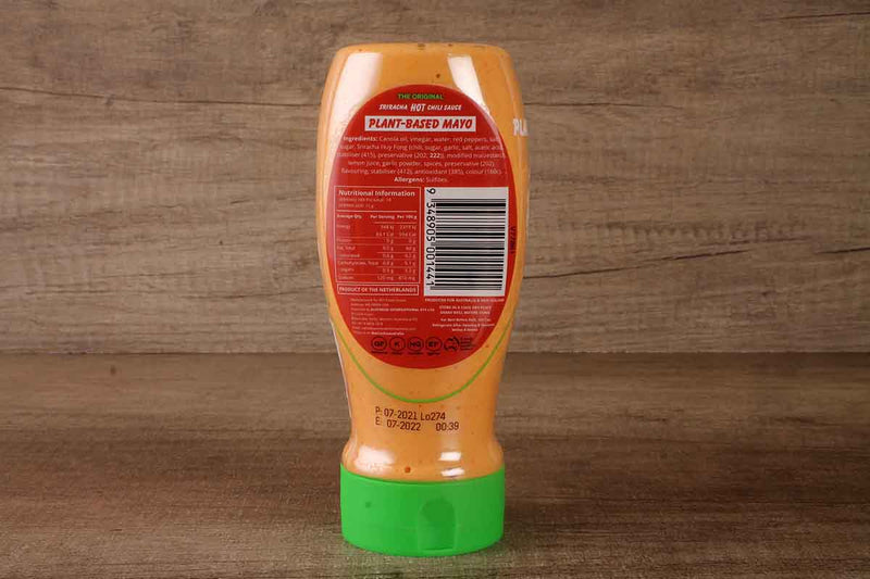 tuong ot sriracha hot chili sauce plant based mayo 300 ml