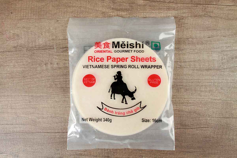 meishi spring roll rice paper sheets 340