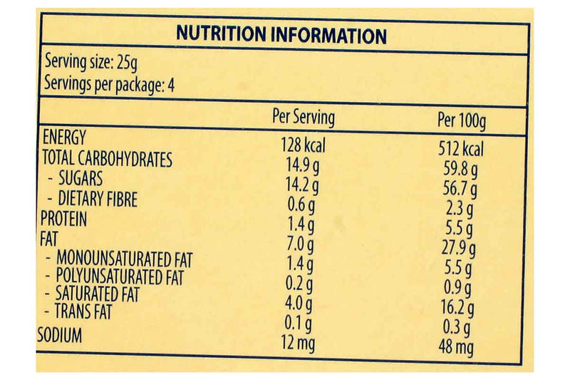 toblerone fruit & nut chocolate 100