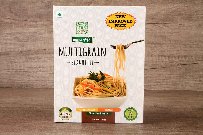 NUTRA HI GLUTEN FREE MULTIGRAIN SPAGHETTI 114