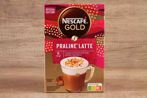 nescafe gold praline latte coffee 144