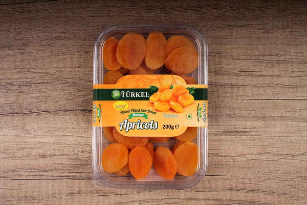 TURKEL DRIED APRICOTS FRUIT TRAY 200