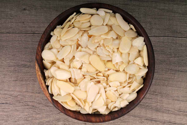BLANCHED CALIFORNIA ALMONDS SLICED 100