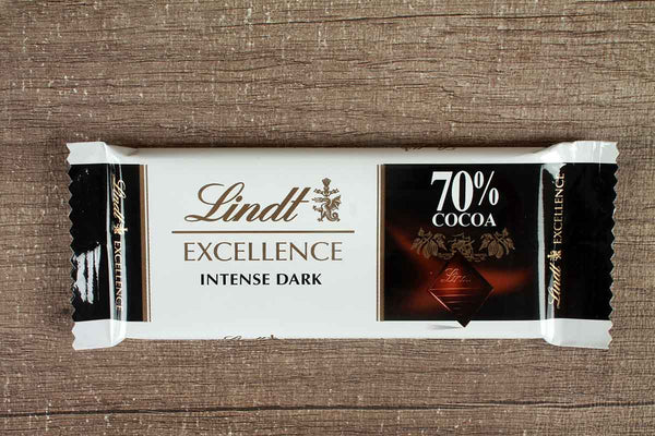 lindt excellence 70% cocoa intense dark chocolate 35