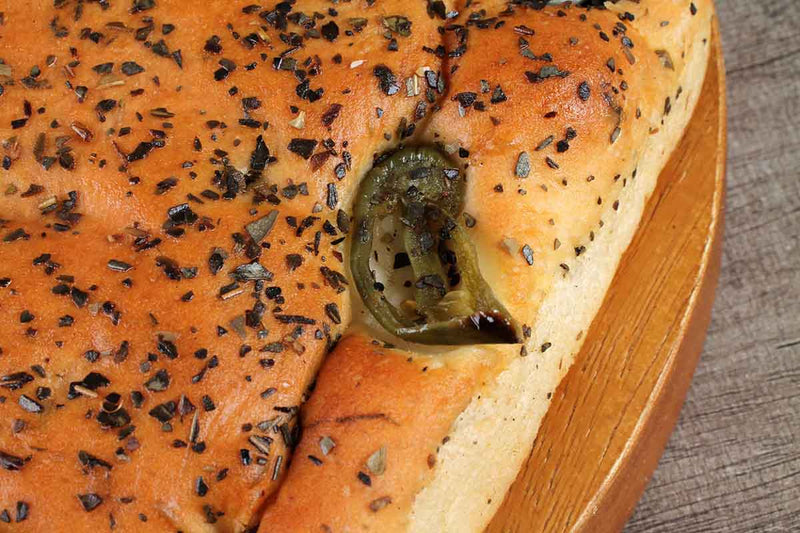 FOCCACIA WITH HERBS BREAD 300