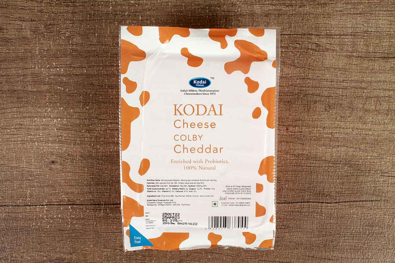 KODAI COLBY CHEDDAR CHEESE 200