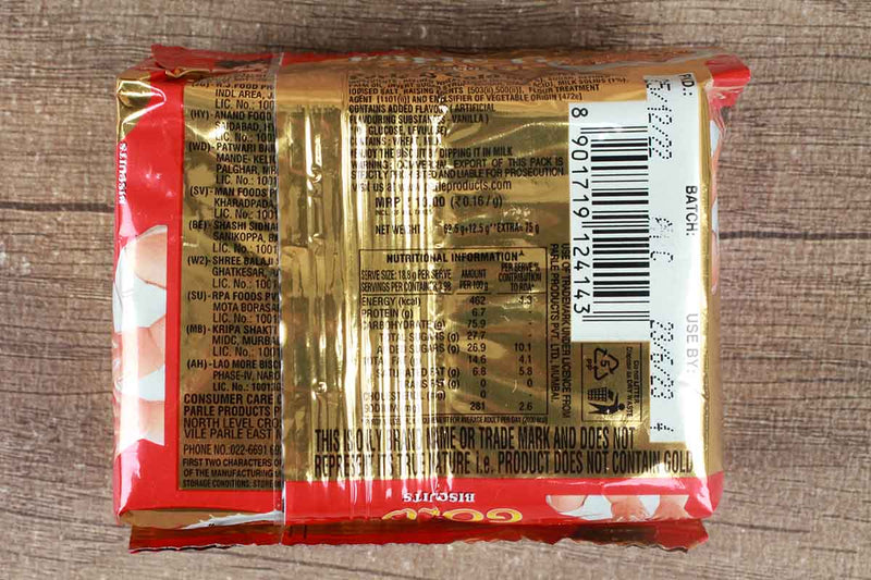 PARLE-G GOLD BISCUITS 75